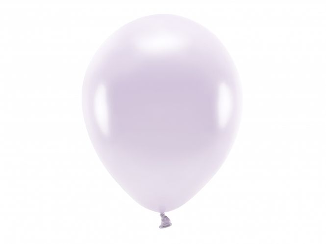 Hovedbilde ECO Ballonger 10 Stk, 30cm - Metallisk, Lilla