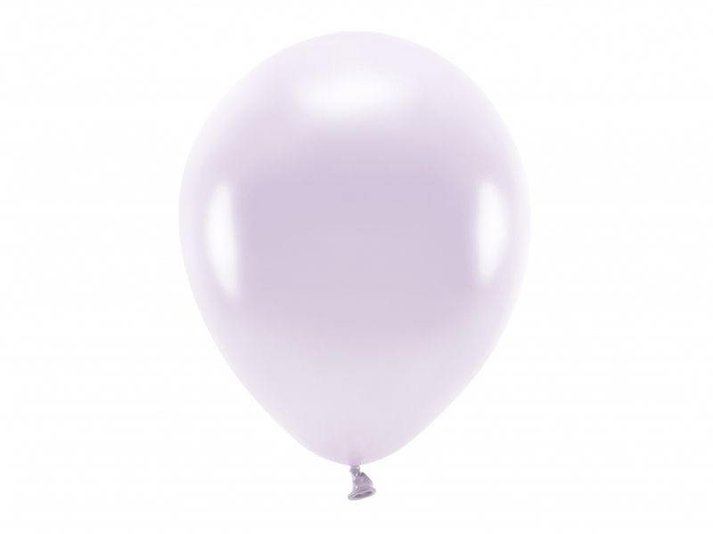 ECO Ballonger 10 Stk, 30cm - Metallisk, Lilla