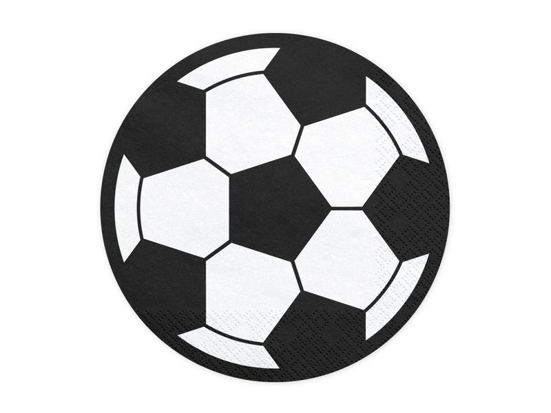 Servietter Fotball 13,5 cm  20 stk