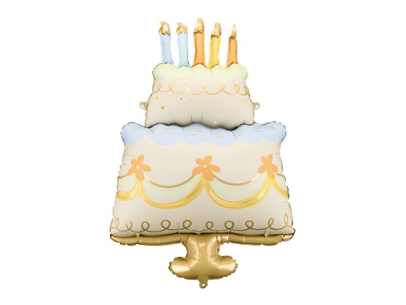 Folieballong Bursdagskake 62 x 104 cm