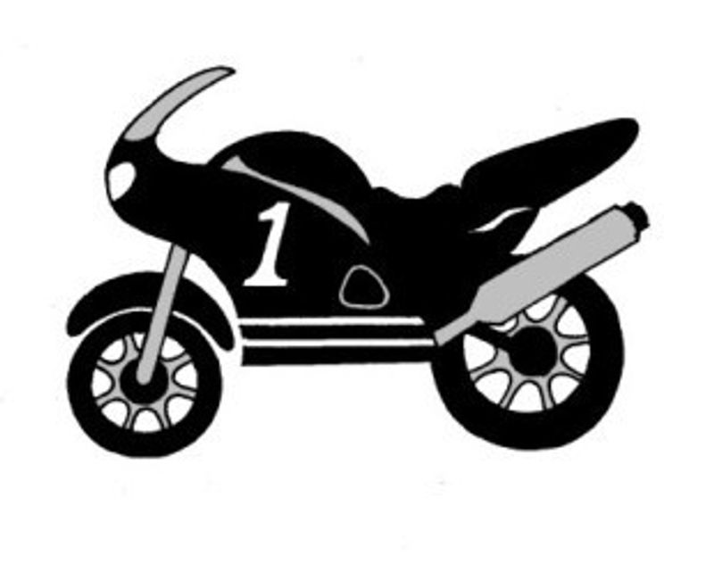 Motorsykkel Klistremerke 12 stk.
