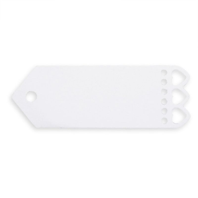 Tags Hvite Bordkort 10 stk