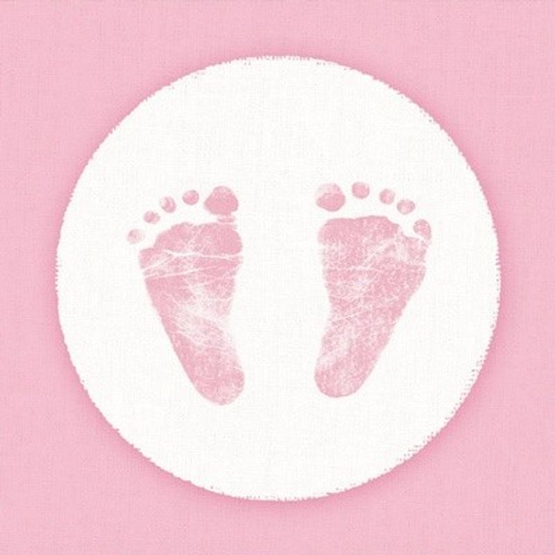 Baby Føtter Rosa Lunsj