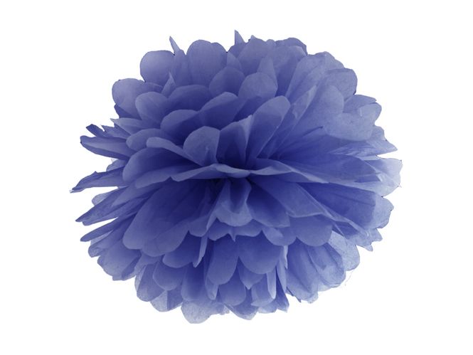 Hovedbilde Pompom i silkepapir 25 cm – diverse farger