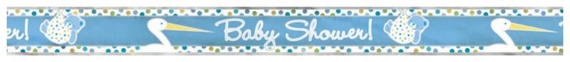 Babyshower Banner Blå