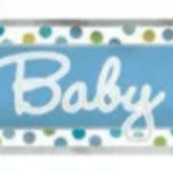 Hovedbilde Babyshower Banner Blå