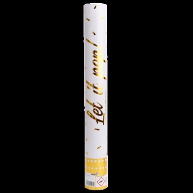 Hovedbilde Konfetti Ølflaske Gullfolie - 23cm