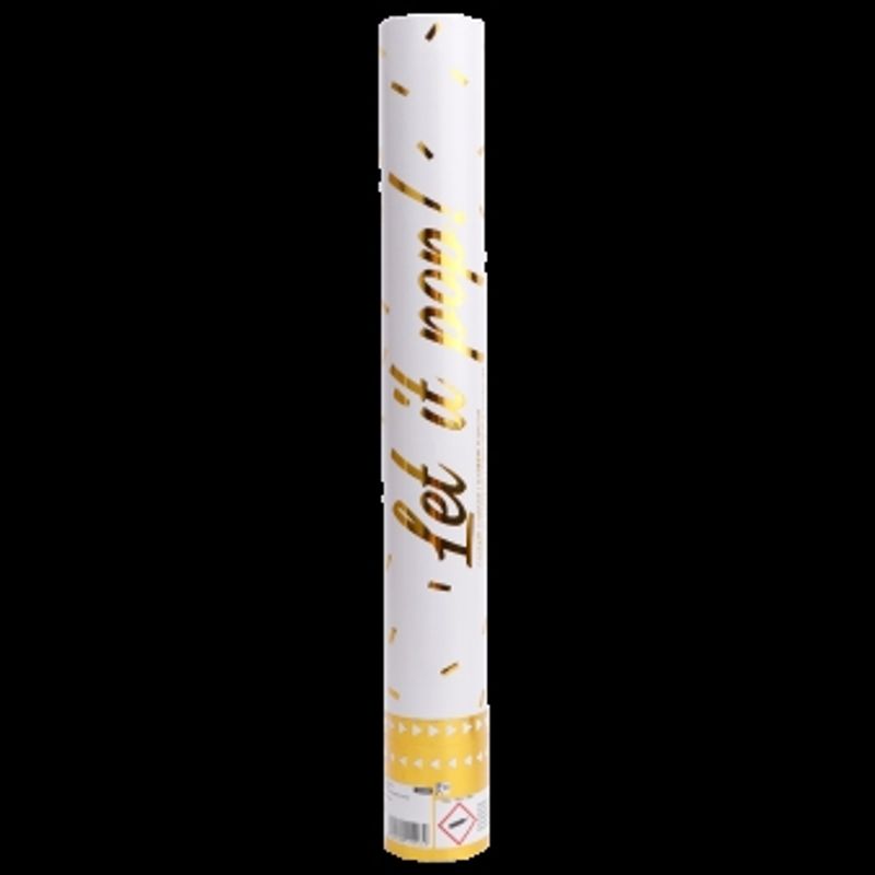 Konfetti Ølflaske Gullfolie - 23cm