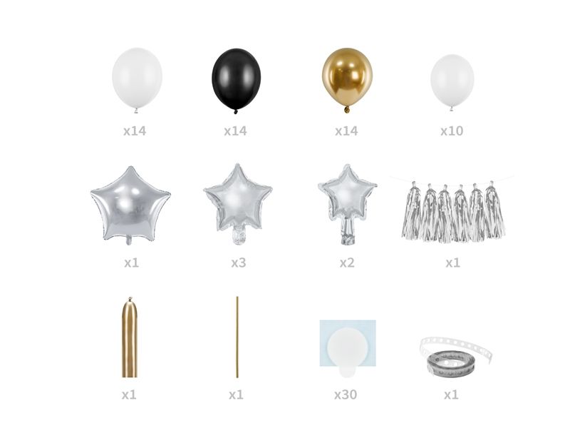 Ballongbue - Stjernemiks 170 cm