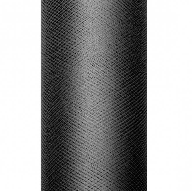 Hovedbilde Tyll svart 0,3 x 9m