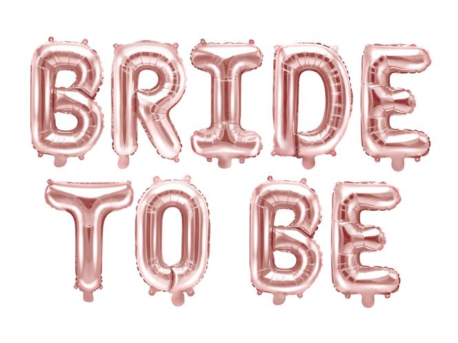 Hovedbilde Folieballong Bride to be rose gull
