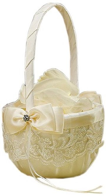 Hovedbilde Krem Blomsterkurv French Lace
