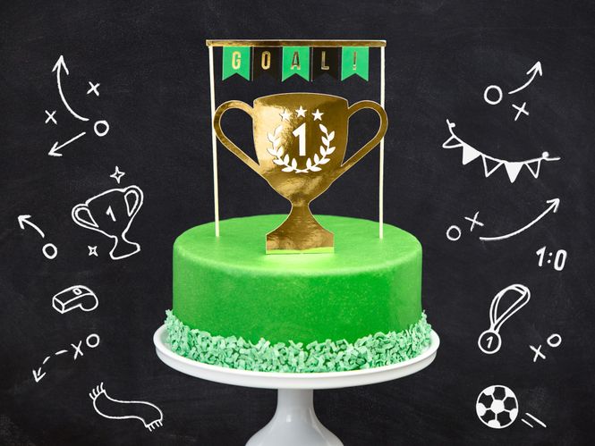 Hovedbilde Kaketopper Mål og pokal  15-20 cm