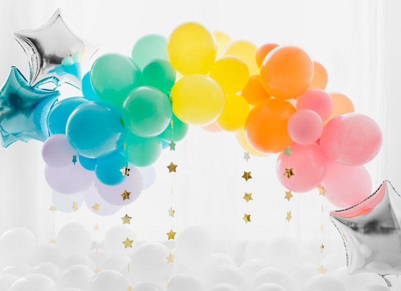 ECO Ballonger 10 stk, 30 cm - Pastel Mint