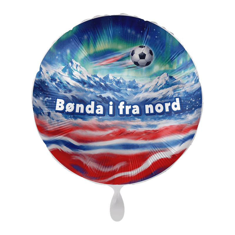Folieballong Bønda i fra nord XL/XXL