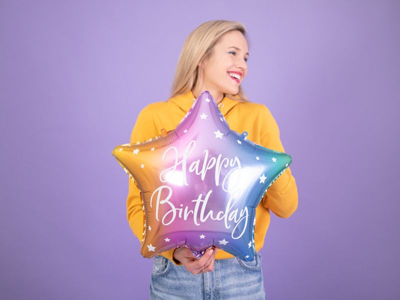 Happy birthday folieballong
