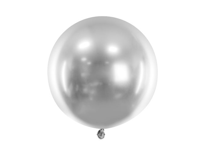 Hovedbilde Glossy Ballong Sølv 60 cm