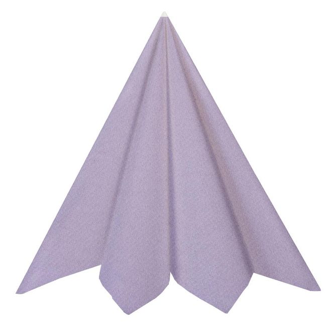 Hovedbilde Servietter Luksus Textile Touch - Lys Lilla 20 ...