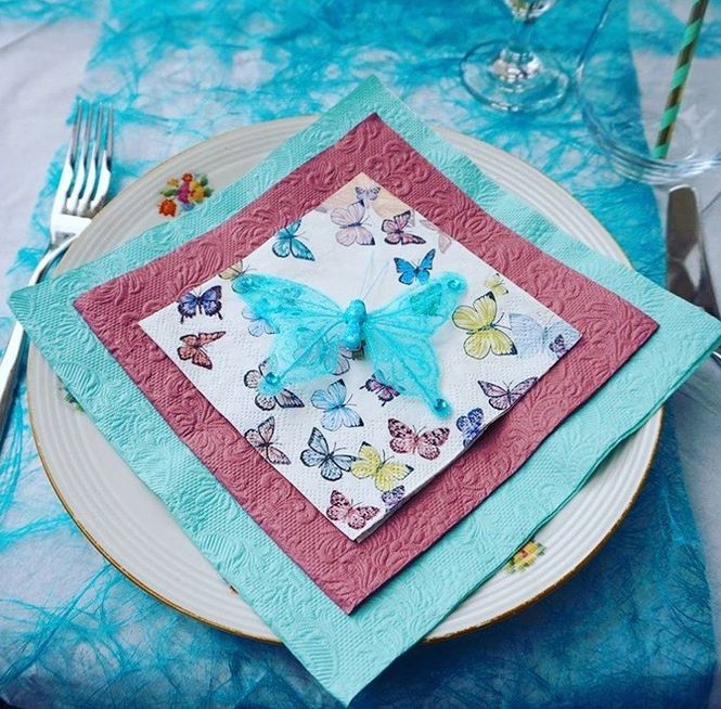 Hovedbilde Servietter Elegance Pale Rose  lunsj