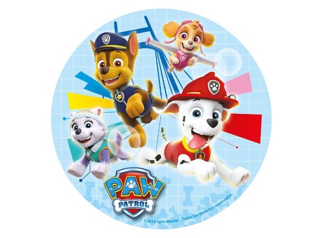 Hovedbilde Paw Patrol Ready for Action - Spiselig kakeskilt ...