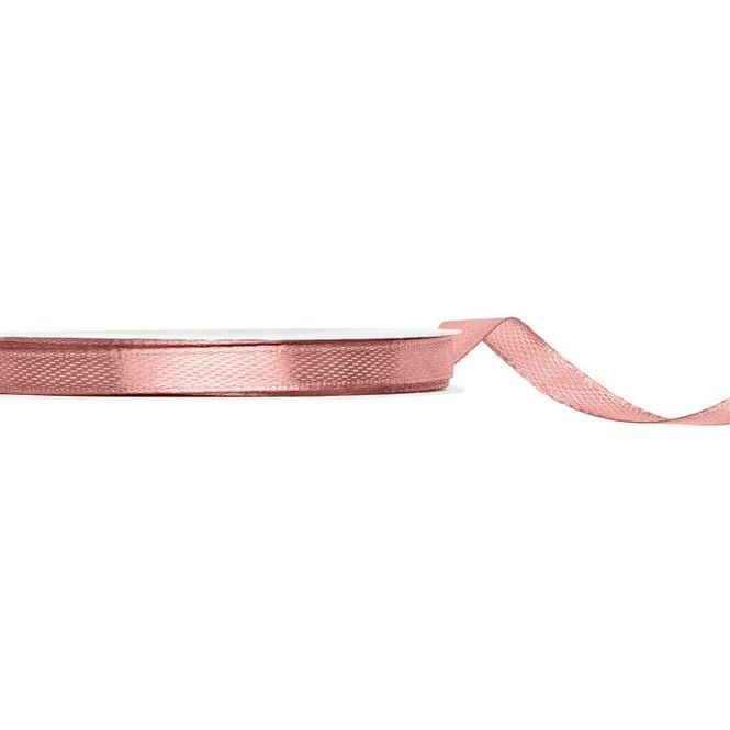 Hovedbilde Satengbånd Dusty Rose 6 mm x 25 m