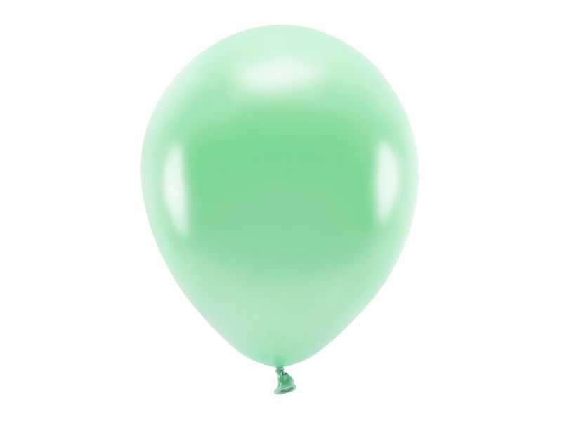 ECO Ballonger 10 Stk, 30cm - Metallisk, Mint