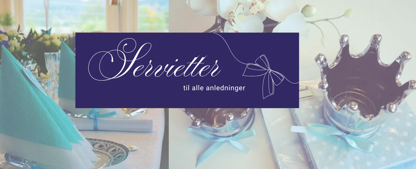 Karusell med informasjon om hva vi selger på nettsiden