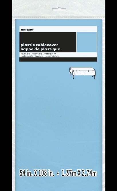 Hovedbilde Blå Plastduk 137x274 cm