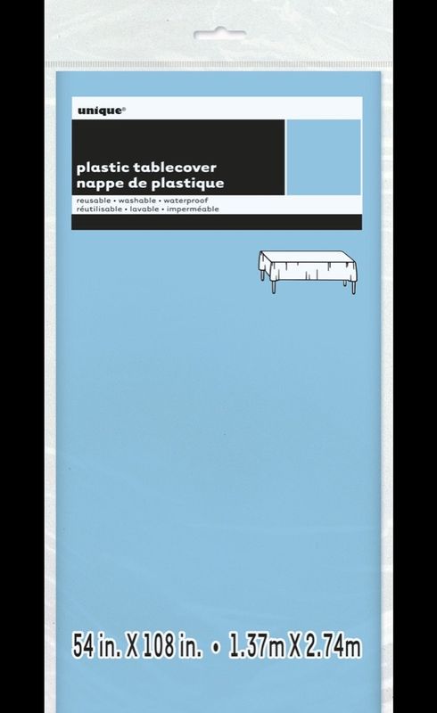 Blå Plastduk 137x274 cm