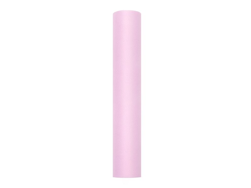 Tyll babyrosa 0,3 x 9m