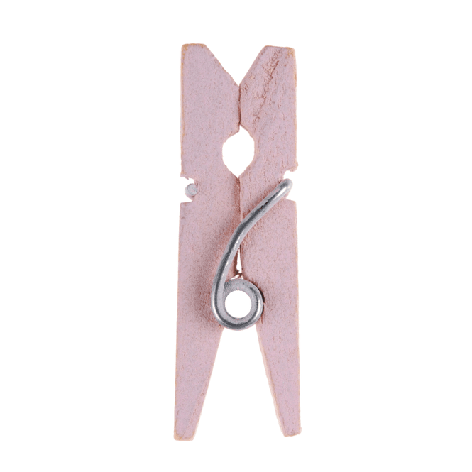Hovedbilde Mini treklyper rosa 2,5 cm