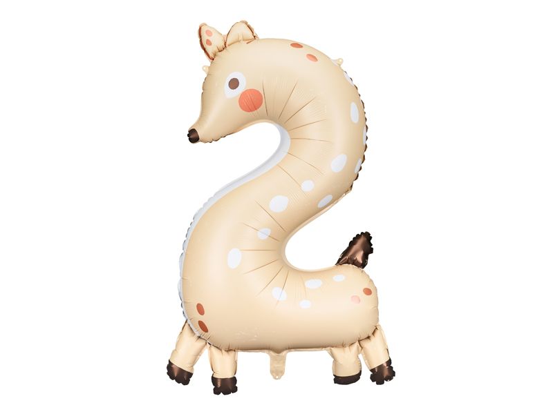 Folieballong tall 2 Rådyr